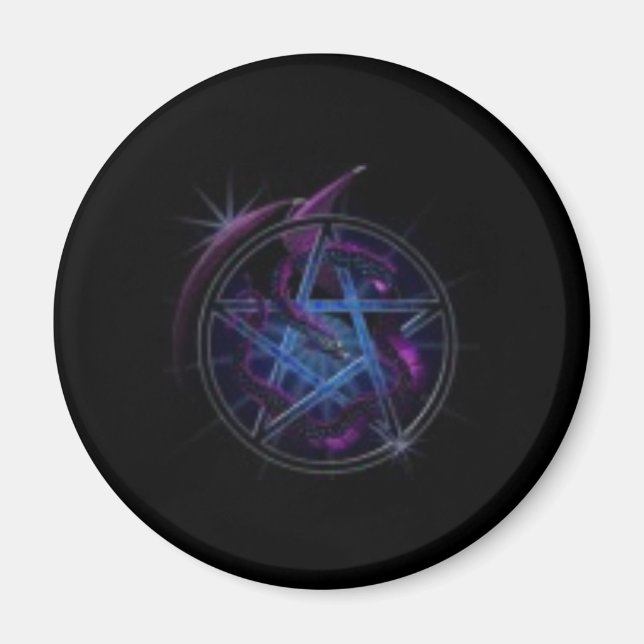 Imã Pentágono de dragão (Frente)