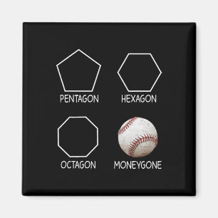 Imã Pentágono Hexágono Octagon Money Enganado