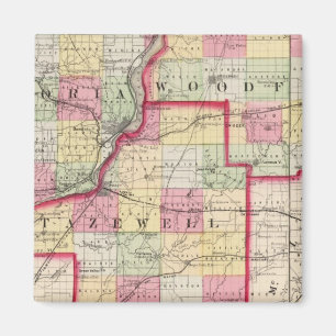 Imã Peoria, Woodford, condados Tazewell