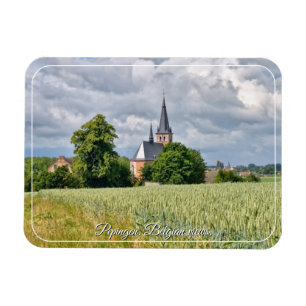 Ímã Pepingen cidade na Bélgica, campo