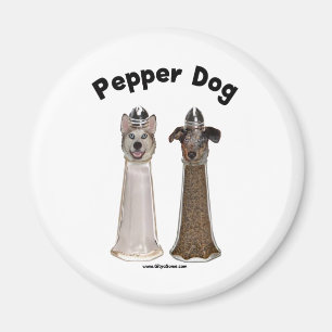 Imã Pepper Dog e Salty Dog