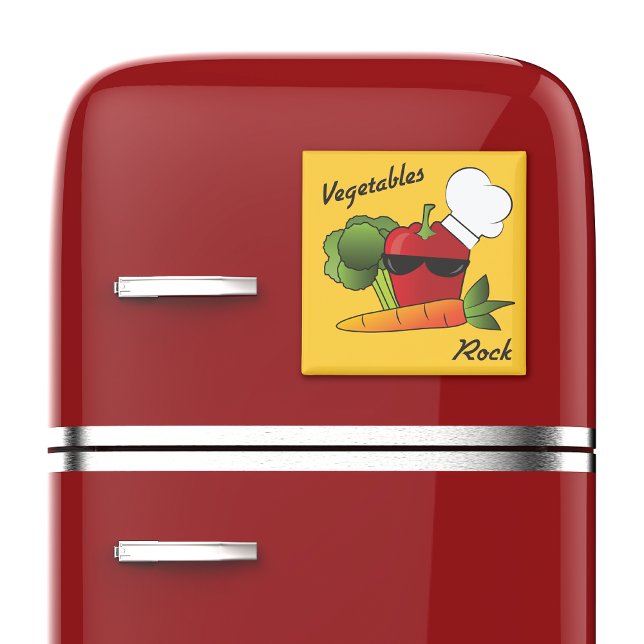 Imã Pepper Vermelho de Rock Vegetal (Criador carregado)