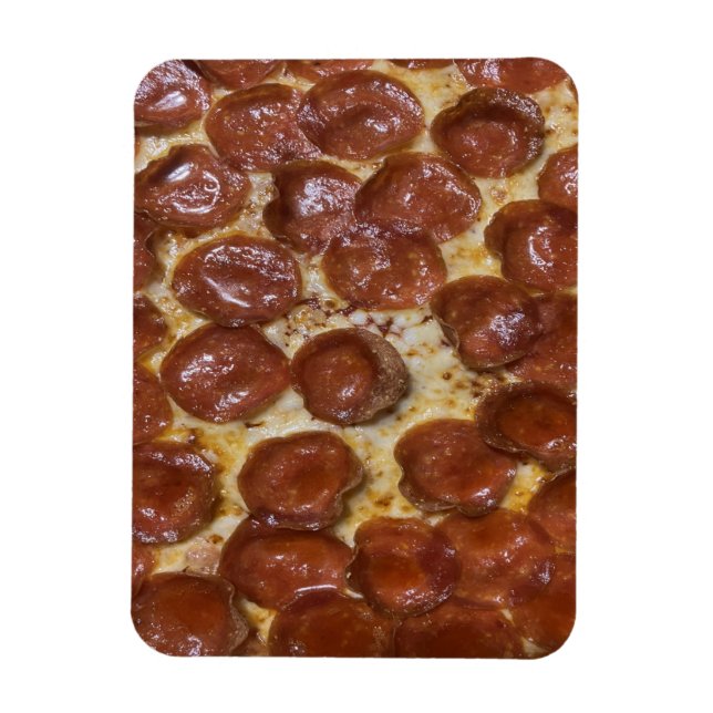 Ímã Pepperoni Pizza (Vertical)