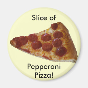 Imã Pepperoni Pizza Magnet