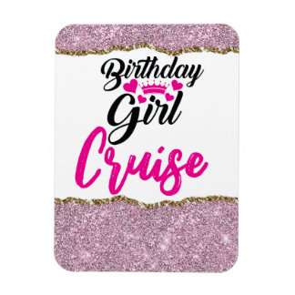 Ímã Pequena Garota do Aniversário - Magneta da Porta d