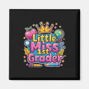 Imã Pequena Miss 1rua Grader - Primeiro Dia De Foco Es