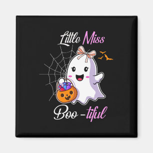 Imã Pequena Miss Boo Bonita Engraçada Feira de Hallowe