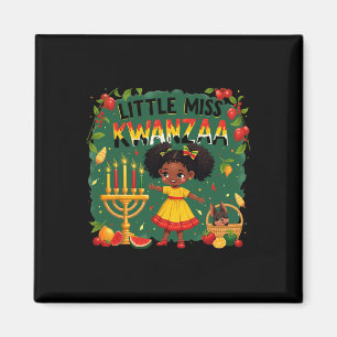 Imã Pequena Miss Kwanzaa Roupa Para Crianças Meninas N