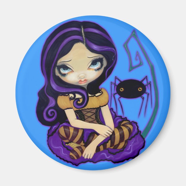 Imã "Pequena Miss Muffet" Magnet (Frente)