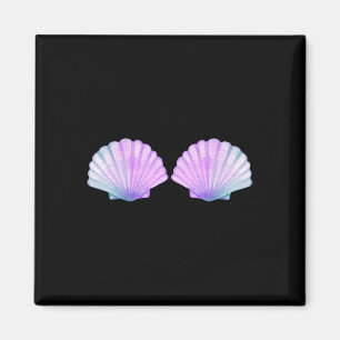 Imã Pequena Sereia Seashell Bra Costume Halloween Matc