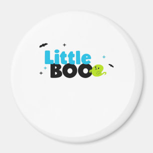 Imã Pequeno Boo Divertido Retro