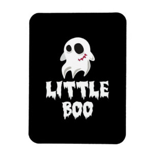 Ímã Pequeno Boo Em Grafismo Legal De Halloween