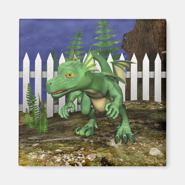 Imã Pequeno Dragão (Frente)