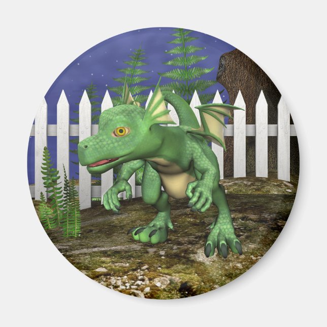 Imã Pequeno Dragão (Frente)