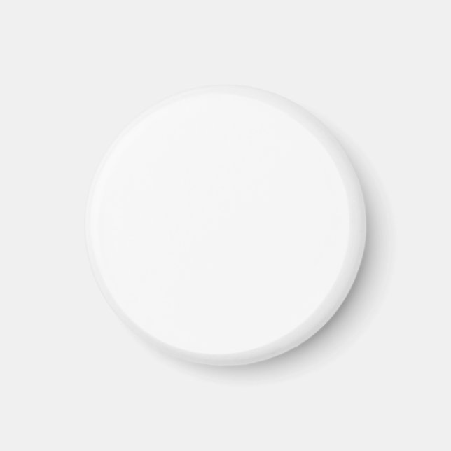 Imã Pequeno Faça seu próprio ímã circular 1,25 pol (Frente)