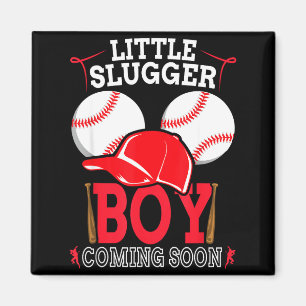 Imã Pequeno Garoto Slugger Chegando Em Breve Anúncio d