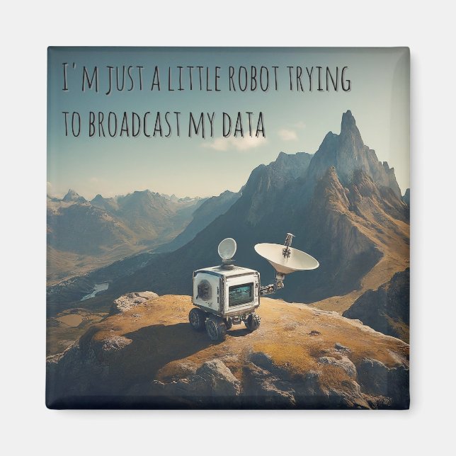 Imã Pequeno ímã robô (Frente)