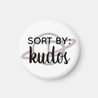 Imã Pequeno ímã "Sorte por: Kudos"