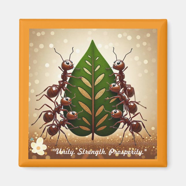 Imã "Pequeno mas poderoso" (Frente)