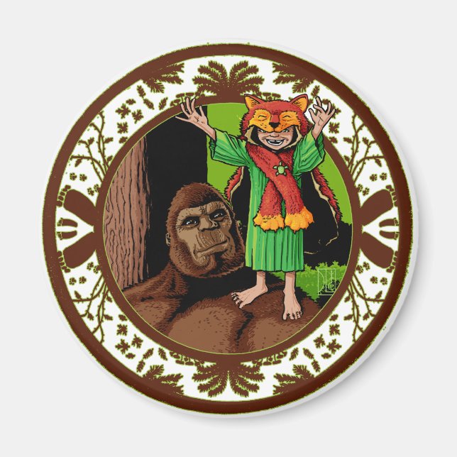 Imã Pequeno Pai Nizz Vermelho (Frente)