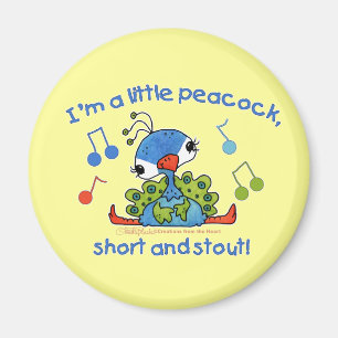 Imã Pequeno Peacock Curto e Stout