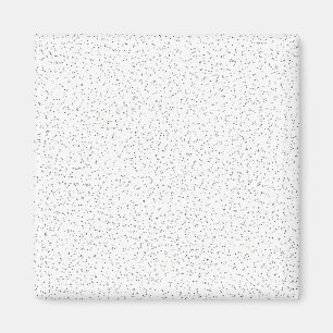 Imã Pequeno preto monocromático, Cinzas e pontos de c