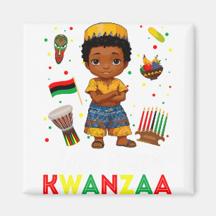 Imã Pequeno Senhor Kwanzaa Kinara Vela Afro-Americana