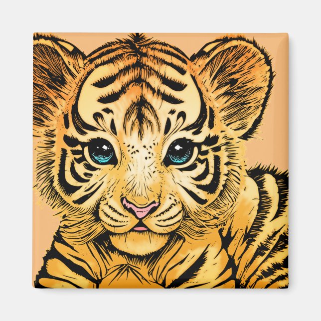IMÃ PEQUENO TIGRE (Frente)