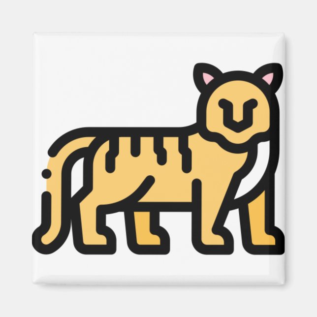Imã Pequeno Tigre (Frente)