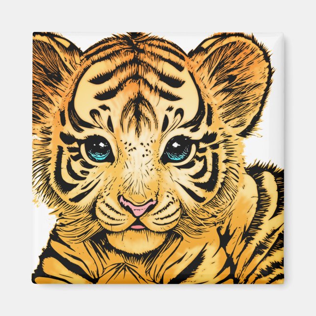 IMÃ PEQUENO TIGRE (Frente)