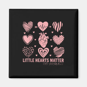 Imã Pequenos Corações Design de Consciência Chd Para A