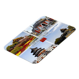 Ímã Pequim - China - Mosaico -
