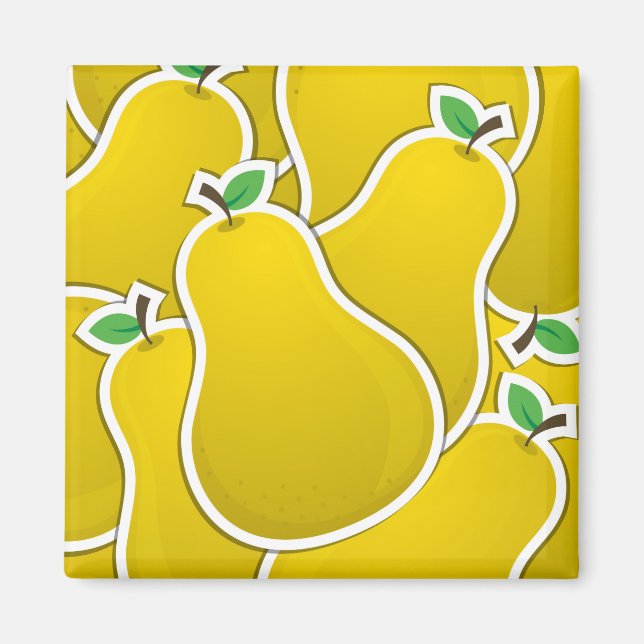 Imã Pera amarela funfa (Frente)