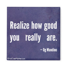 Perceba o quão bom você realmente é