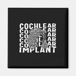 Imã Perda de audição Sensibilização do Implante Coclea