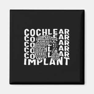 Imã Perda de audição Sensibilização do Implante Coclea