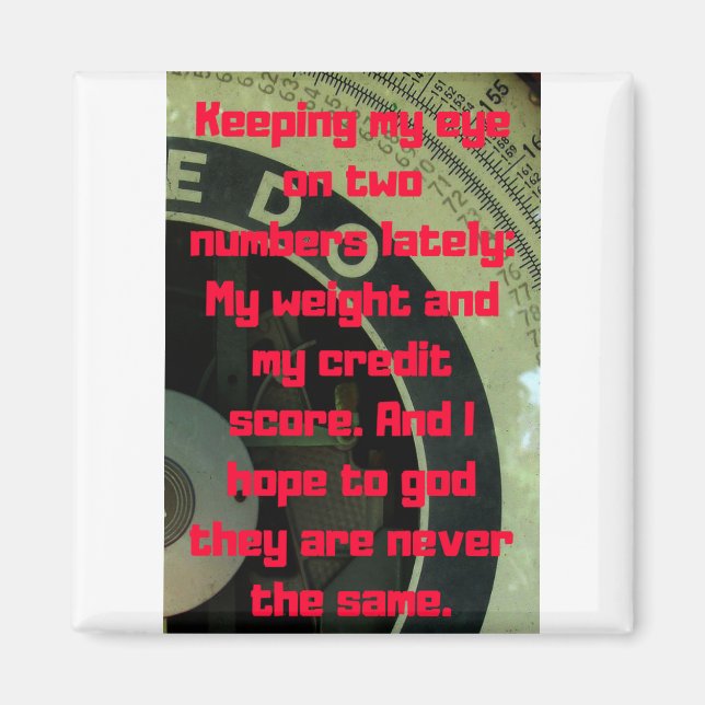 Imã Perda de Peso Engraçado (Frente)