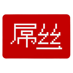 Ímã Perdedor Chinês/Diaosi 屌 丝 Hanzi MEME
