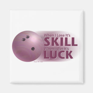 Imã Perder Skill Ganha Boliche Rosa