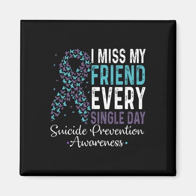 Imã Perdi Meu Amigo Todo Solteiro Dia de Prevenção Sui (Frente)