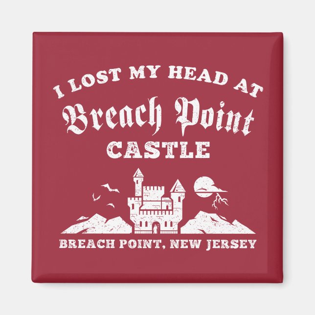 Imã Perdi minha cabeça no Castelo de Breach Point (Frente)