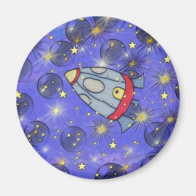 Imã perdido no espaço (Frente)