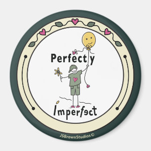 Imã Perfeitamente Imperfeito 2C_Ímã Redondo 3”