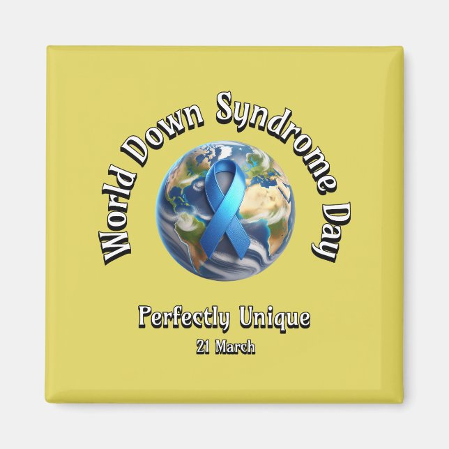 Imã Perfeitamente Único. Dia Mundial da Síndrome de Ba (Frente)