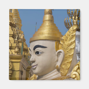 Imã Perfil da Estátua de Buda