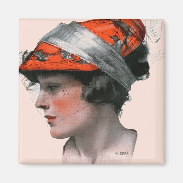 Imã Perfil da mulher (Frente)