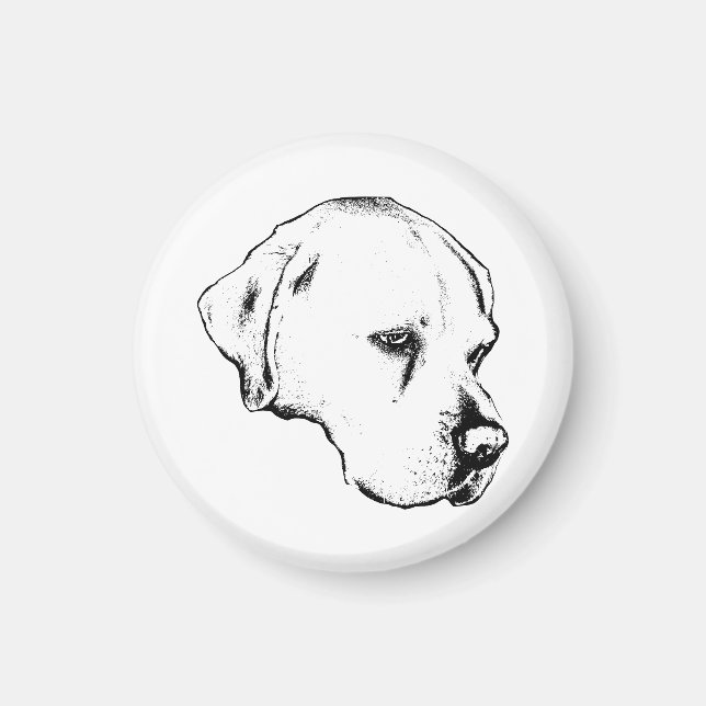 Imã Perfil de geladeira calmo (Frente)
