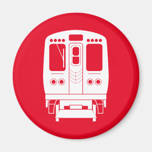 Imã Perfil "L" de Chicago branca em plano de fundo ver