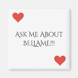 Imã Pergunte-Me Sobre O Bellame Magnet