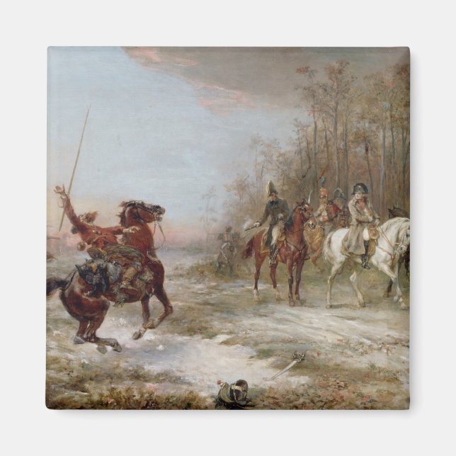 Imã Peril de Napoleão em Brienne-le-Chateau, c.1891 (o (Frente)